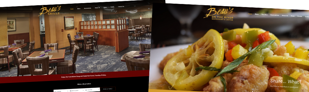 Beaus Restaurant's websites